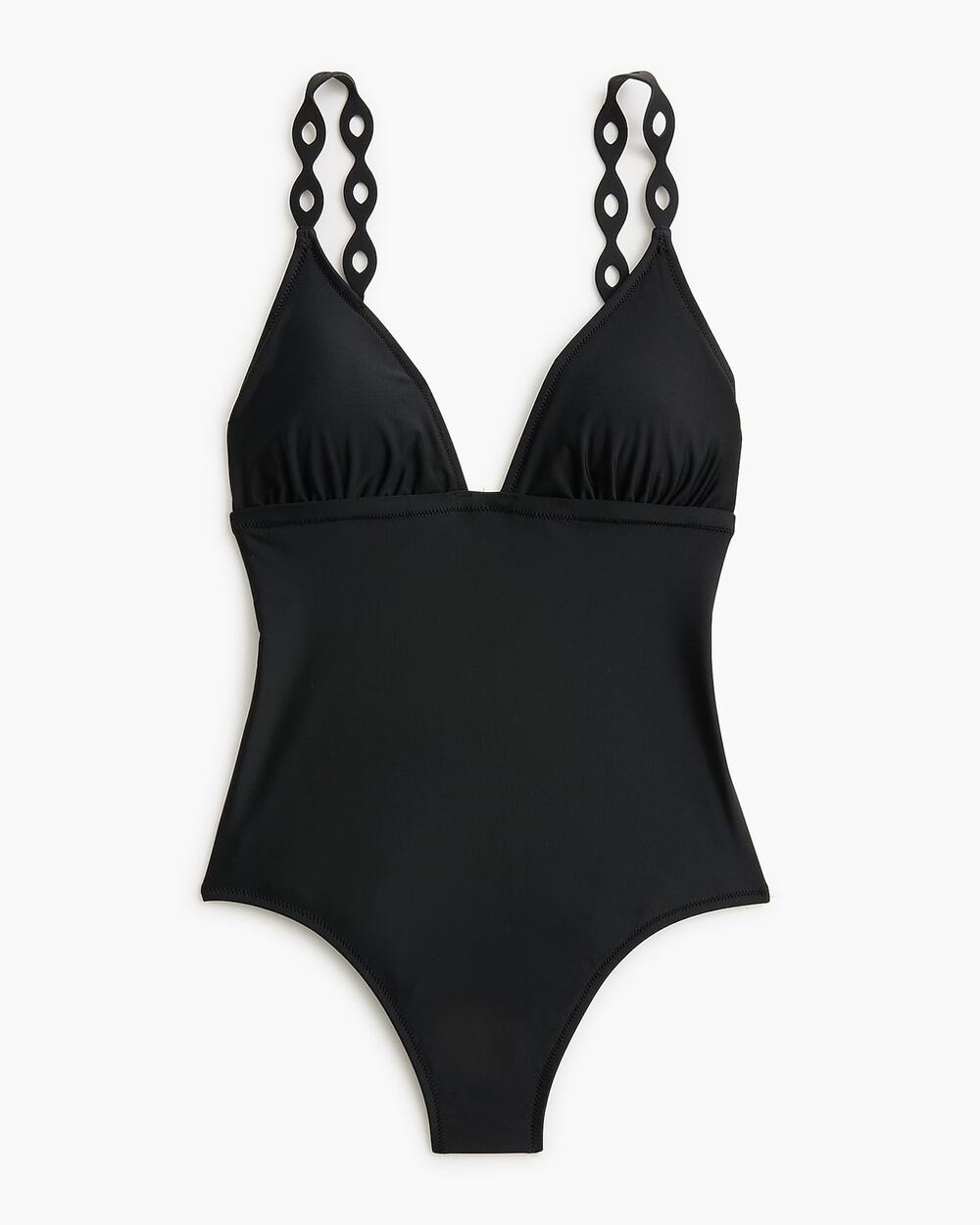 263-J Crew Outlet Cutout One Piece Swimsuit size M NWT